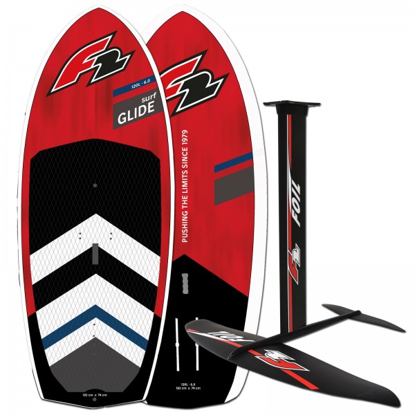 F2 Glide Surf Hardboard + F2 Foil Set