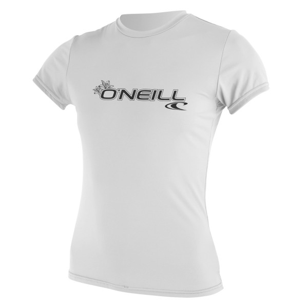 Lycra O'Neill Wms Basic Skins S/S Sun Shirt  white