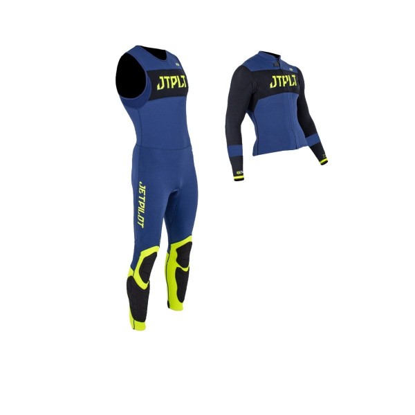 Jetpilot RX Race John and Jacket Navy/yellow