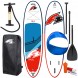 F2 SUP FREE RED 10,6'-11,6' 2023 STAND UP PADDLE BOARD KOMPLETT + ROUND SAIL