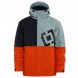 ORSEFEATHERS CITADEL SNOW JACKET BLUE HAZE/RED CLAY