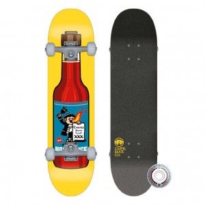 HOT SAUCE - YELLOW SKATEBOARD COMPLETE