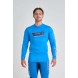 Jetpilot Vault Long Sleeve Mens Rashie - Blue