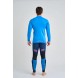 Jetpilot Vault Long Sleeve Mens Rashie - Blue