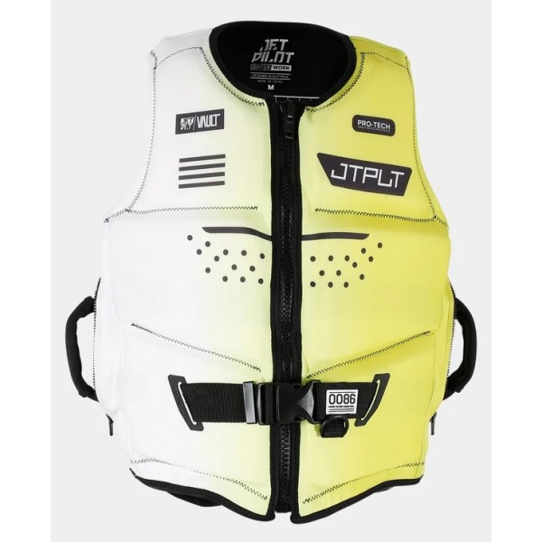 Jetpilot Vault Protech Front Entry Ecoprene Life Jacket - Yellow