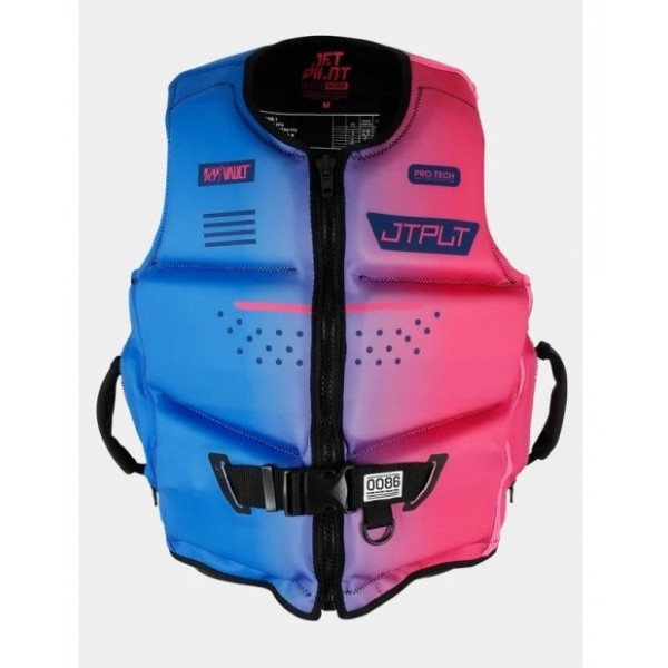 Jetpilot Vault Protech Front Entry Ecoprene Life Jacket - Blue