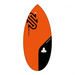 SKIM ONE EPOXY SKIMBOARD 49 CLOVER 2 ORANGE/BLACK